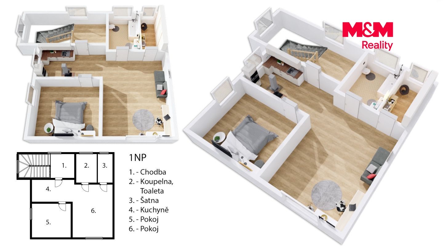 Pronájem, Rodinný dům, 160 m², Praha, Vycpálkova, Praha – náhled fotky 17