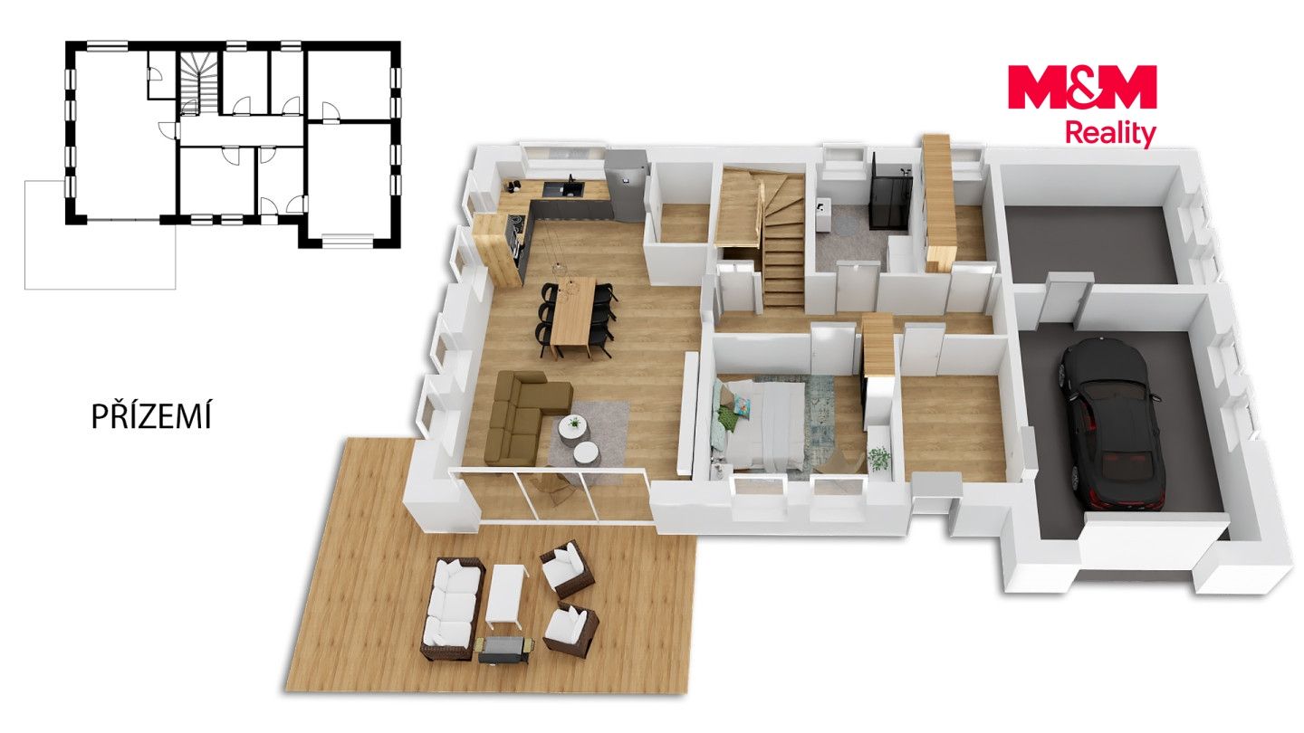 Prodej, Rodinný dům, 225 m², Podhradí, Podhradí – náhled fotky 41