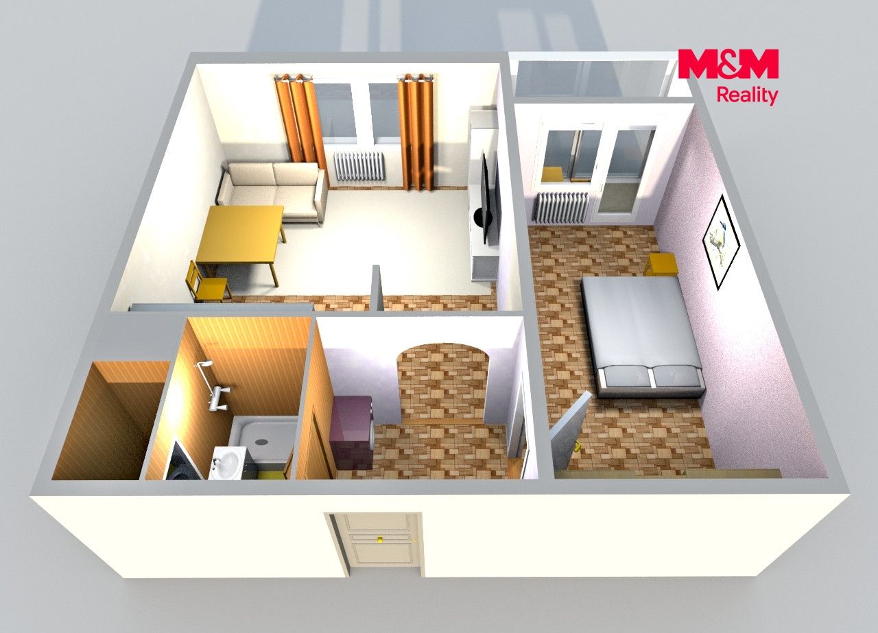 Pronájem, Byt 1+1, 40 m², Česká Lípa, Kolínská, Česká Lípa – náhled fotky 7