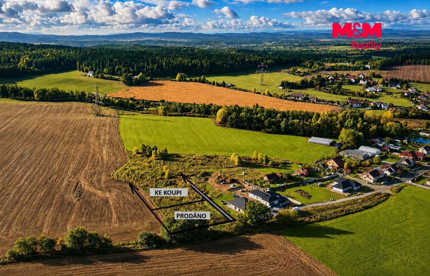 Prodej, Pozemek k bydlení, Písek
