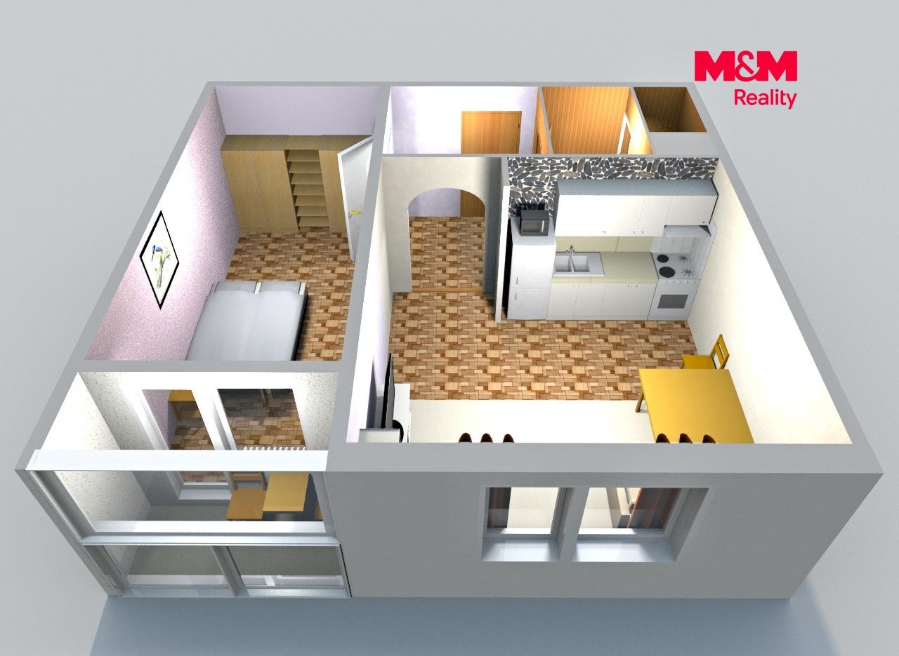 Pronájem, Byt 1+1, 40 m², Česká Lípa, Kolínská, Česká Lípa – náhled fotky 4