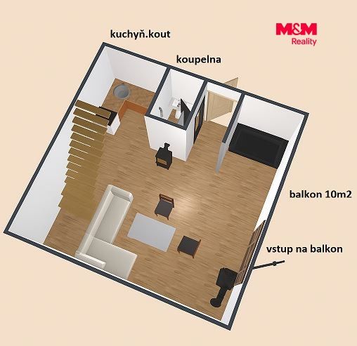 Prodej, Chata, 70 m², Nekoř, Nekoř – náhled fotky 11