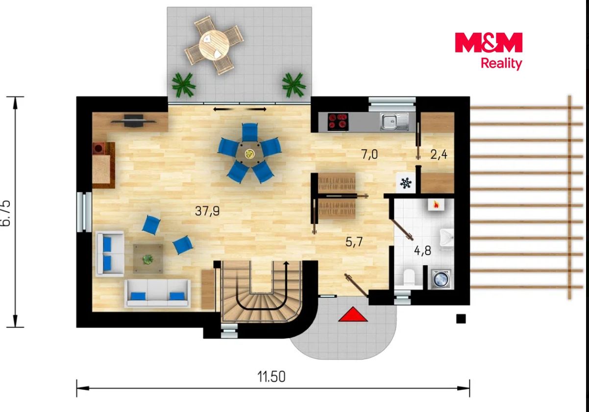Prodej, Rodinný dům, 110 m², Krušovice, Krušovice – náhled fotky 5