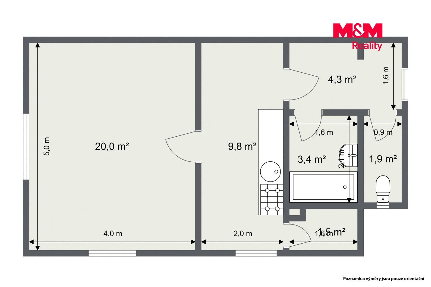 Prodej, Byt 1+1, 40 m², Nejdek, sídliště 9. května, Nejdek – náhled fotky 9