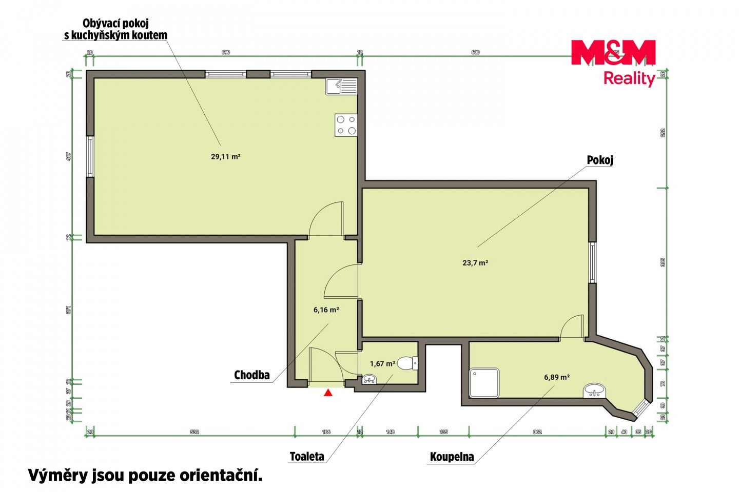 Prodej, Byt 2+kk, 64 m², Mariánské Lázně, Ruská, Mariánské Lázně – náhled fotky 7