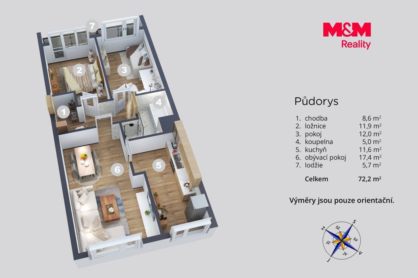 Prodej, Byt 3+1, 68 m², Krupka, Dukelských hrdinů, Krupka – náhled fotky 14