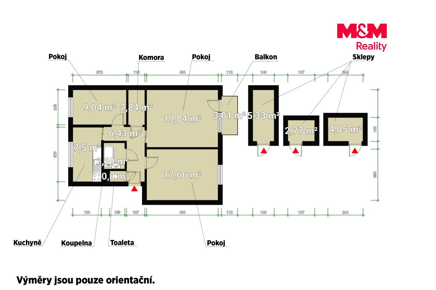 Prodej, Byt 3+1, 80 m², Chotěšov, Nové sídliště, Chotěšov – náhled fotky 3