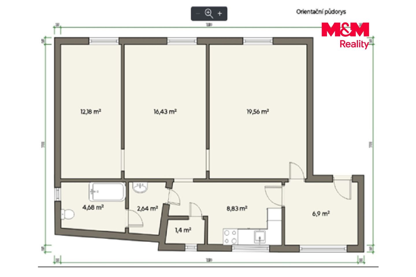 Prodej, Rodinný dům, 86 m², Vojkovice, Vojkovice – náhled fotky 12