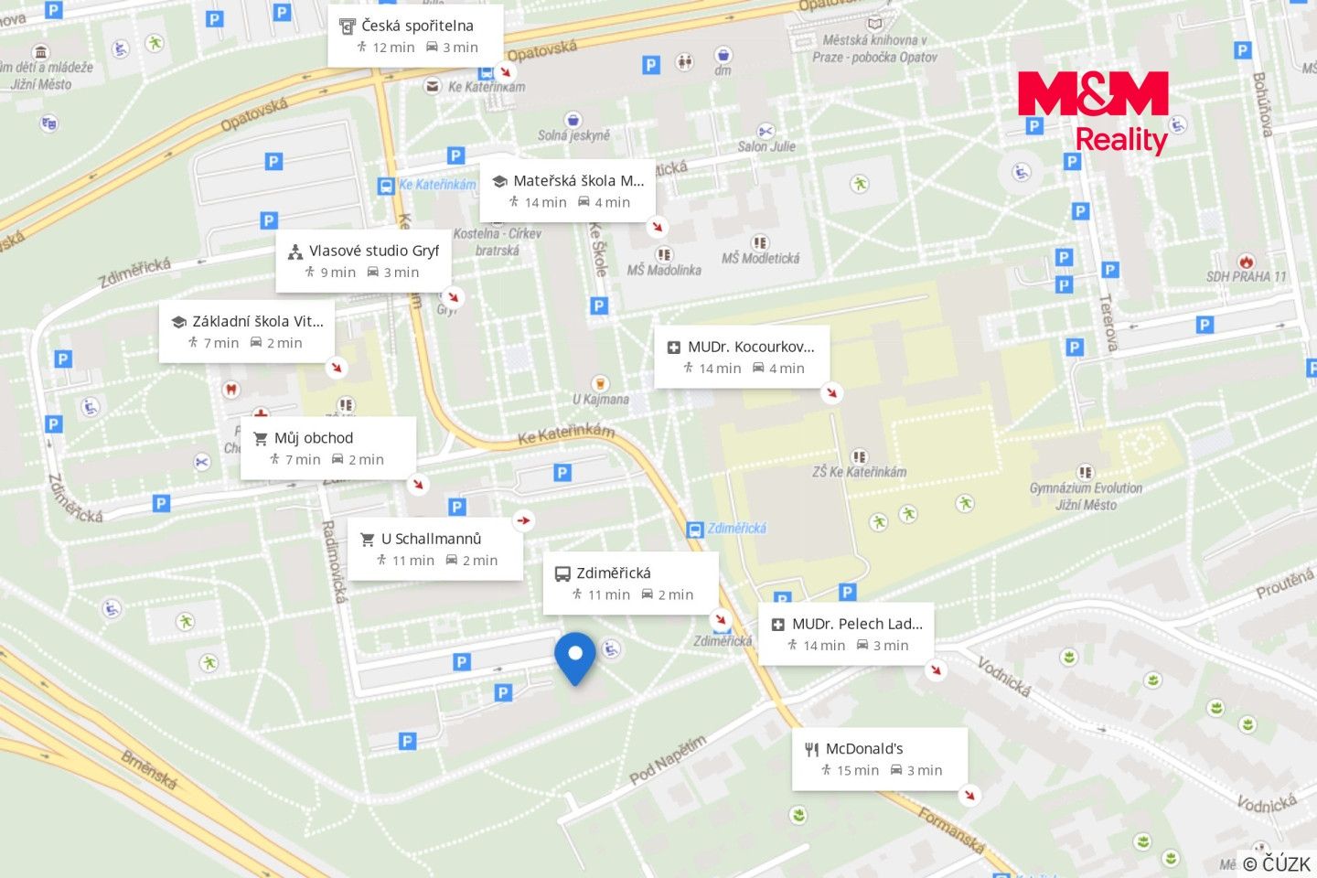 Prodej, Byt 4+1, 75 m², Praha, Radimovická, Praha – náhled fotky 18