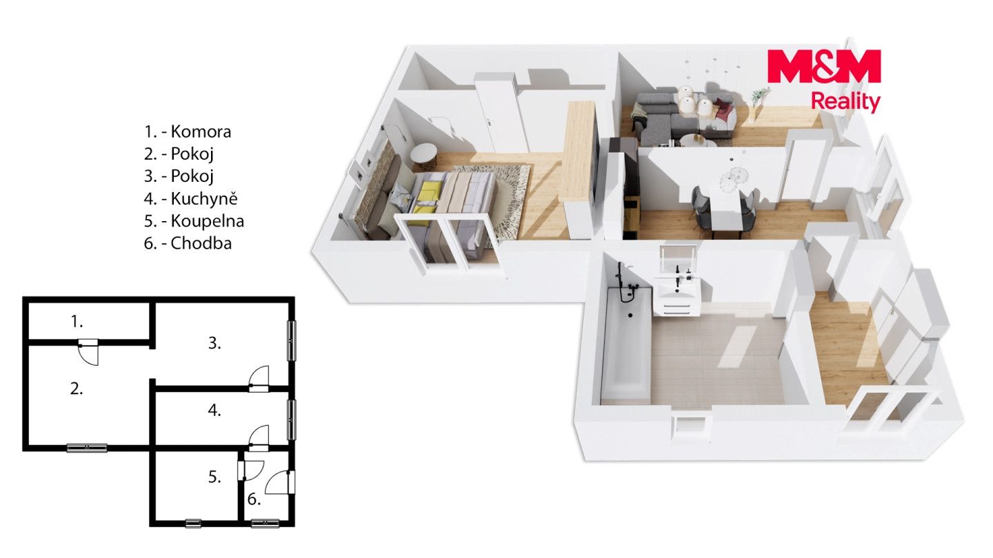 Prodej, Rodinný dům, 70 m², Újezd u Přelouče, Újezd u Přelouče – náhled fotky 6