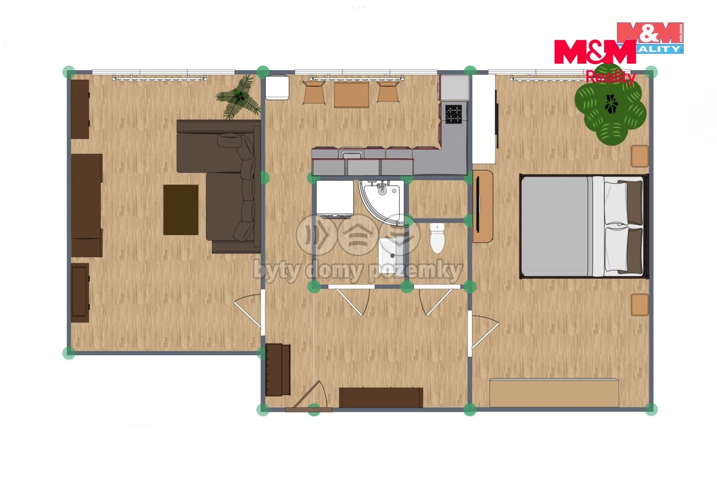 Prodej, Byt 2+1, 51 m², Chomutov, Zahradní, Chomutov – náhled fotky 10
