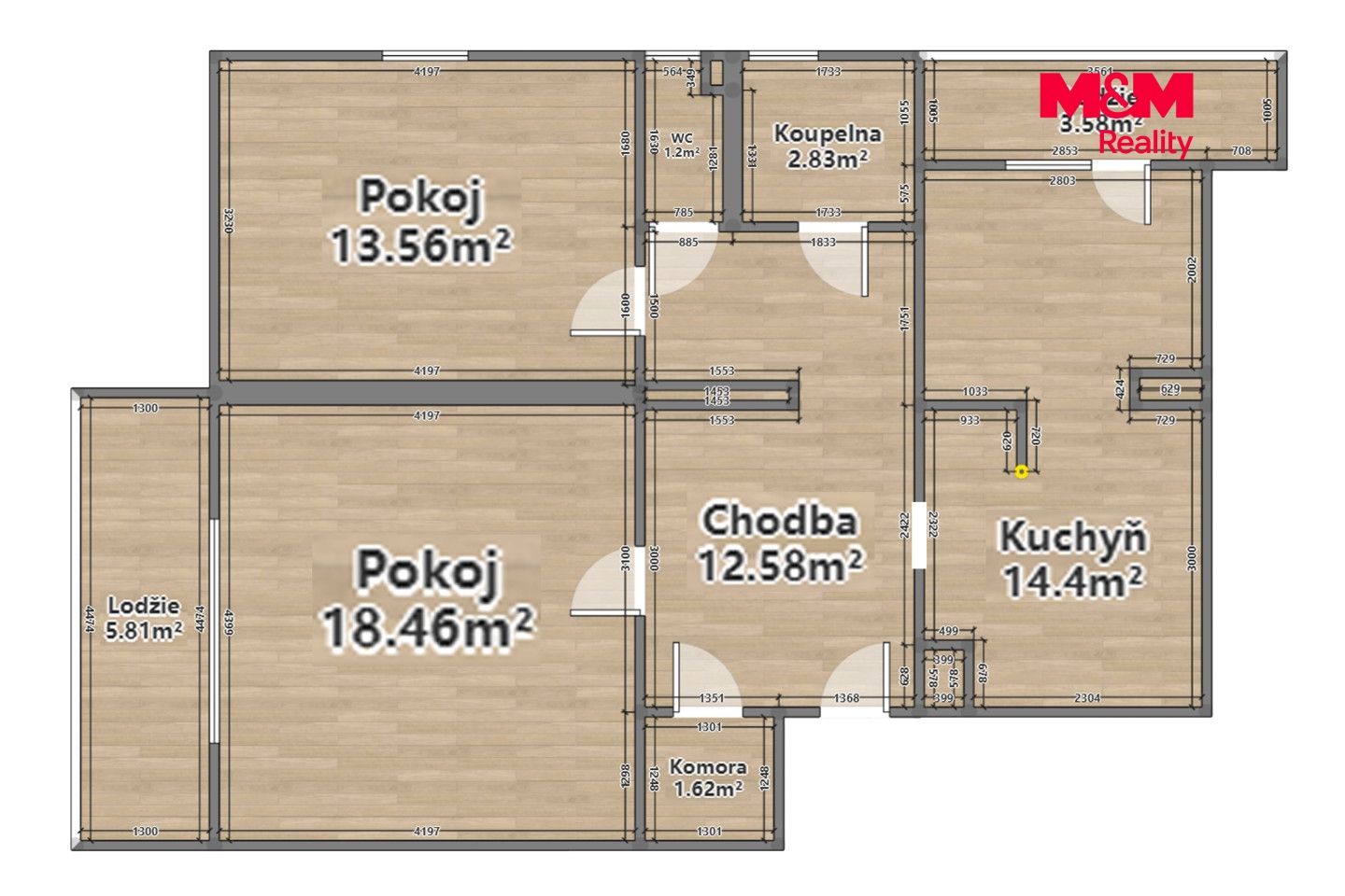 Pronájem, Byt 2+1, 65 m², Horní Bělá, Horní Bělá – náhled fotky 15