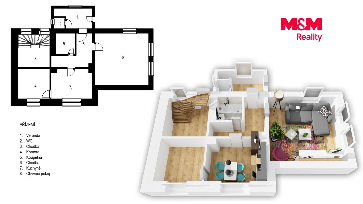 Prodej, Rodinný dům, 155 m², Sedlec-Prčice, Sedlec-Prčice – náhled fotky 17