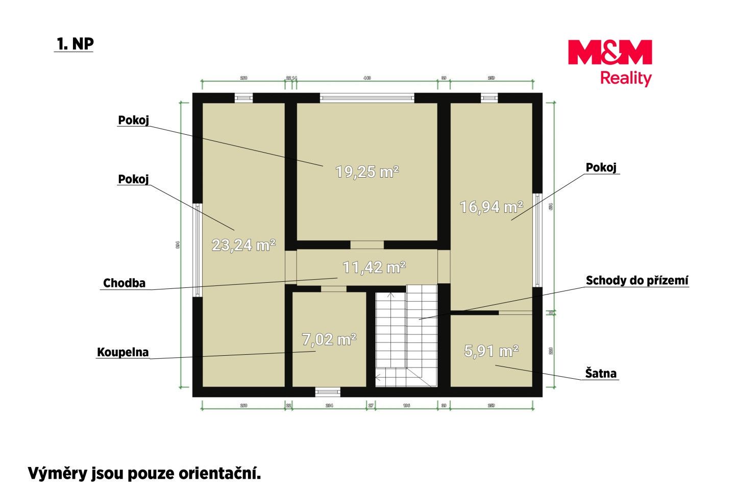 Prodej, Rodinný dům, 168 m², Vodochody, Na Kopečku, Vodochody – náhled fotky 34