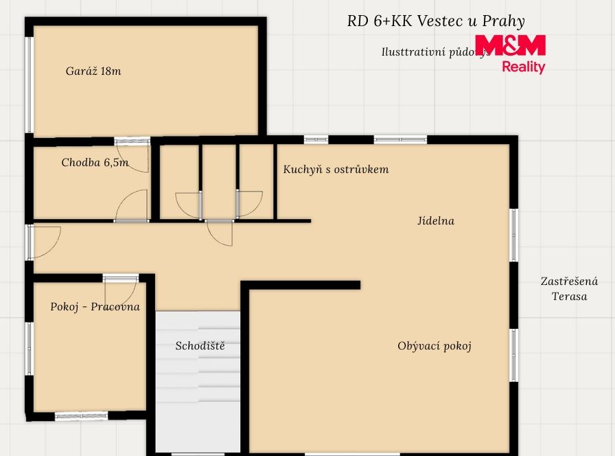 Prodej, Rodinný dům, 206 m², Vestec, Vestec – náhled fotky 46