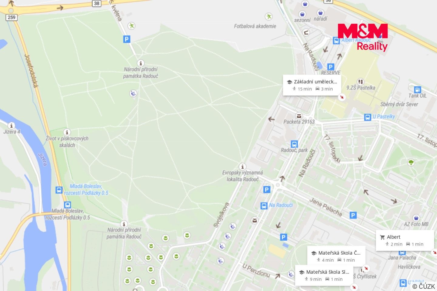 Prodej, Byt 2+kk, 42 m², Mladá Boleslav, Jana Palacha, Mladá Boleslav – náhled fotky 17