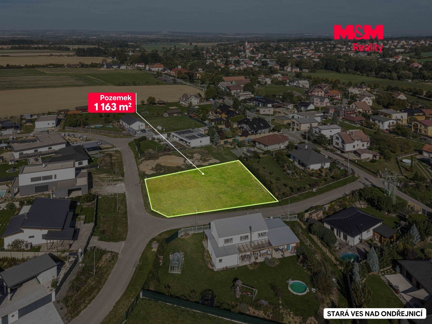 Prodej, Pozemek k bydlení, Stará Ves nad Ondřejnicí