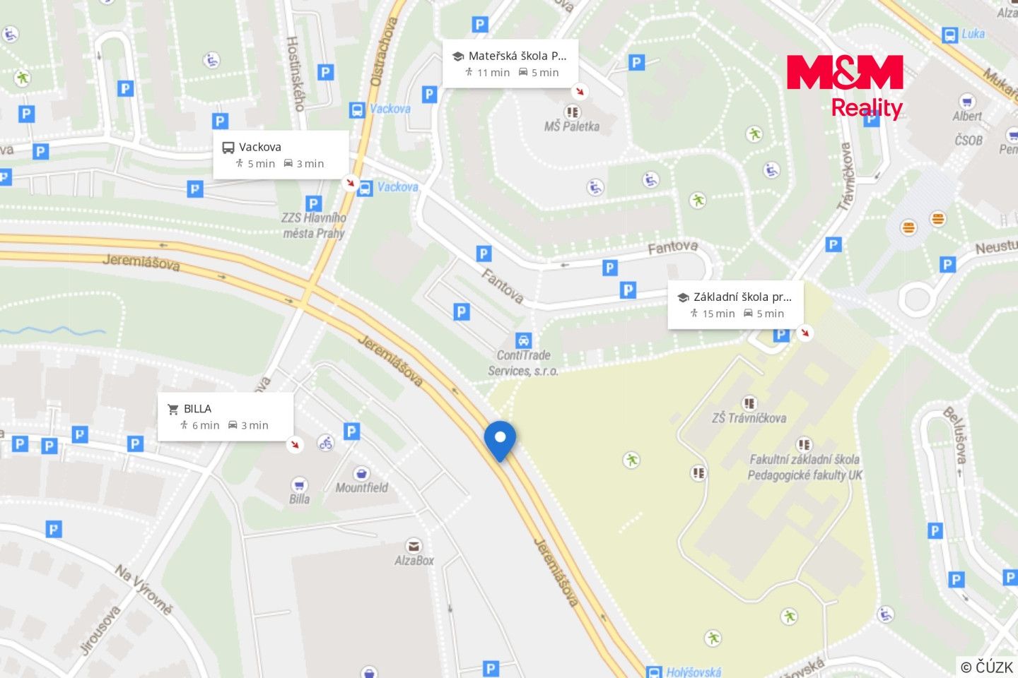Pronájem, Byt 2+kk, 46 m², Praha, Jeremiášova, Praha – náhled fotky 15
