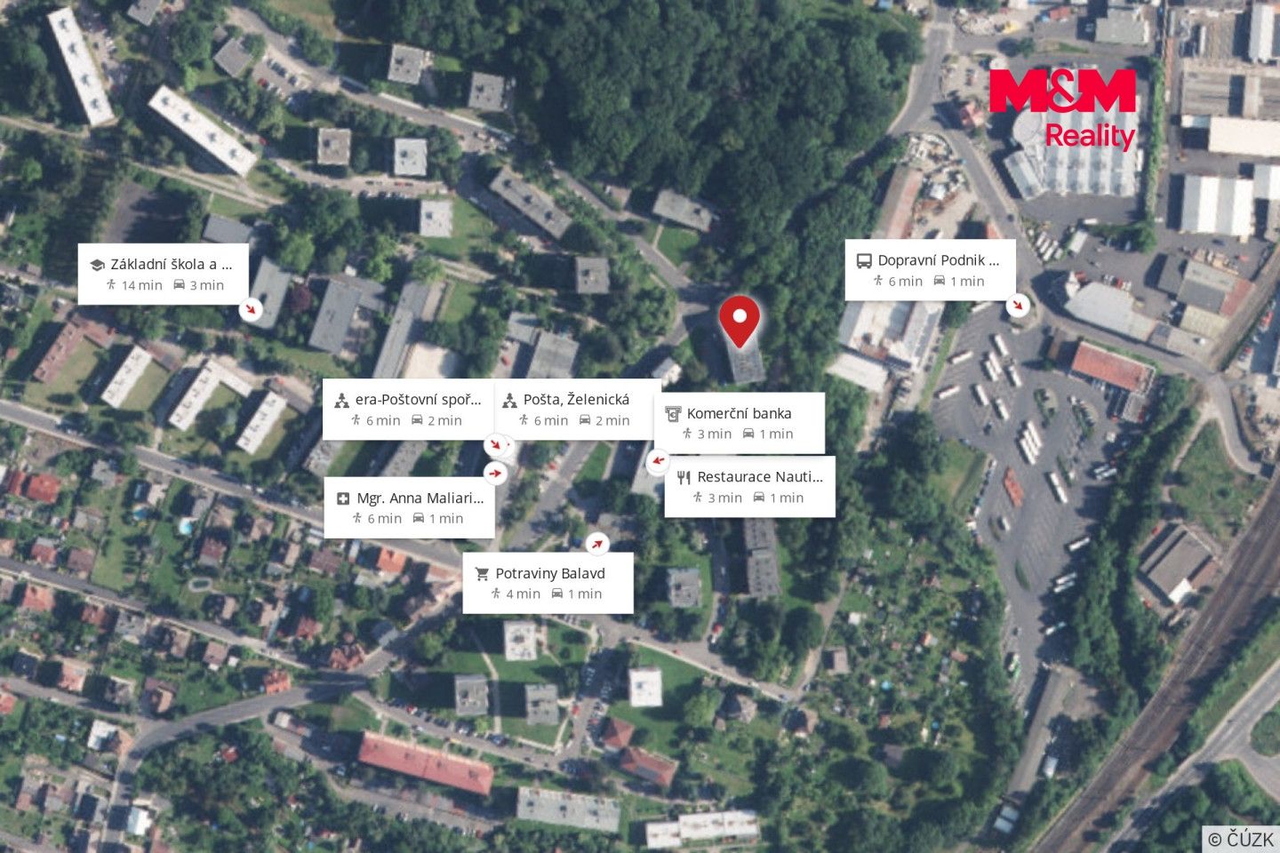 Pronájem, Byt 1+kk, 28 m², Děčín, Želenická, Děčín – náhled fotky 7