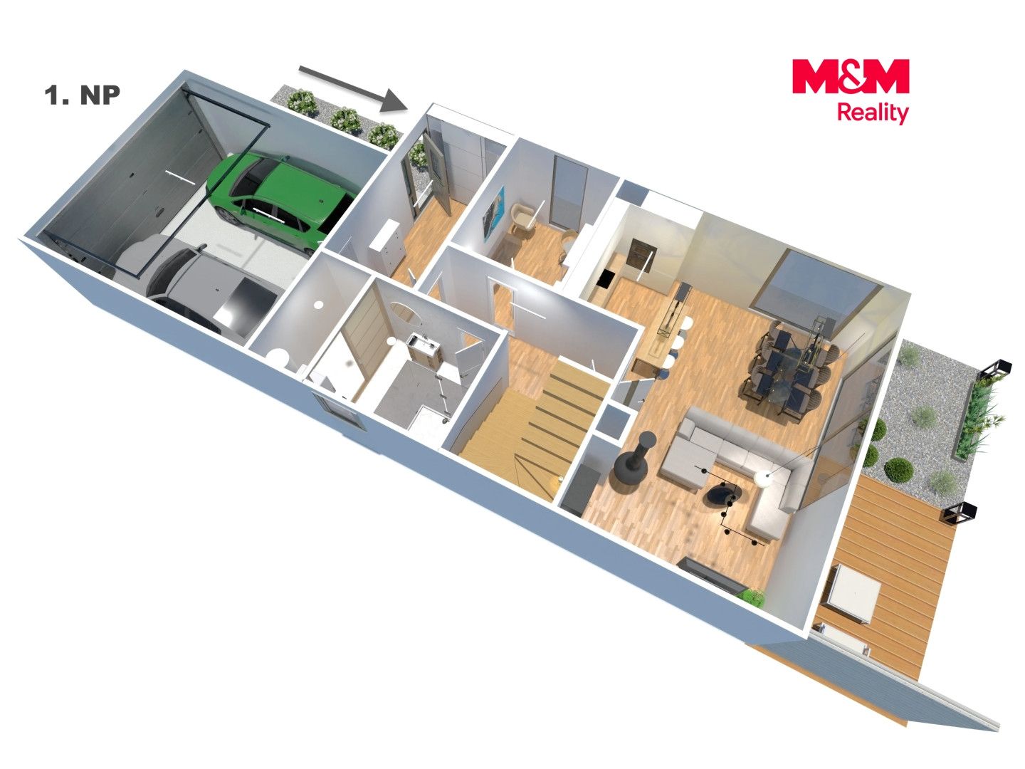 Prodej, Rodinný dům, 201 m², Velké Popovice, Husova, Velké Popovice – náhled fotky 22