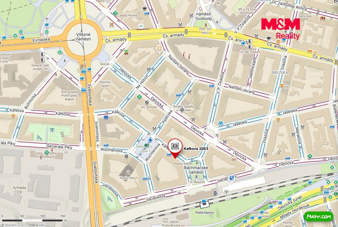Prodej, Byt 2+1, 43 m², Praha, Kafkova, Praha – náhled fotky 18