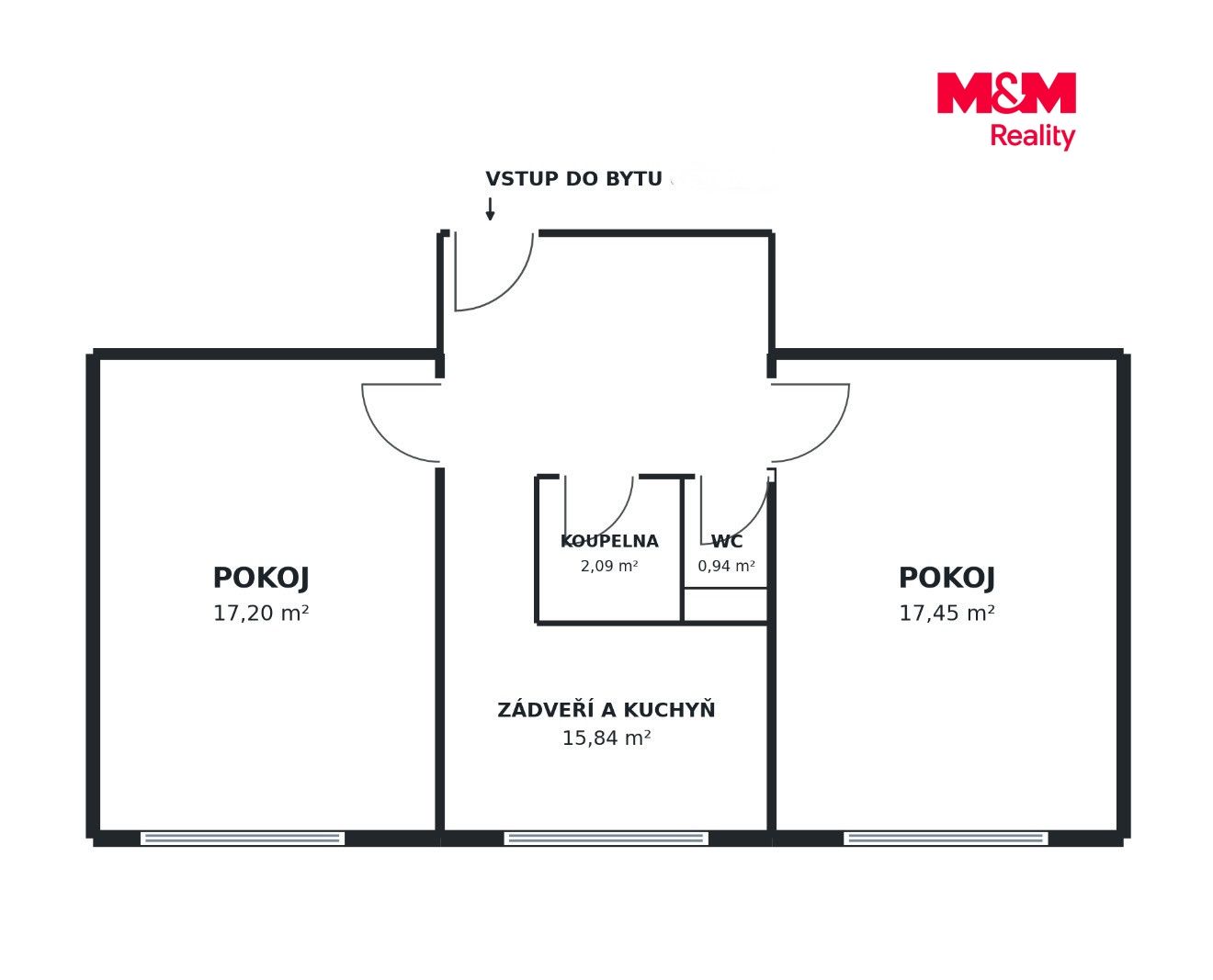 Prodej, Byt 2+1, 53 m², Teplice, Duchcovská, Teplice – náhled fotky 12