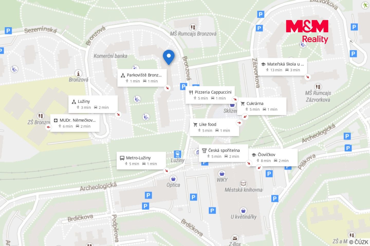 Prodej, Byt 2+kk, 43 m², Praha, Bronzová, Praha – náhled fotky 24