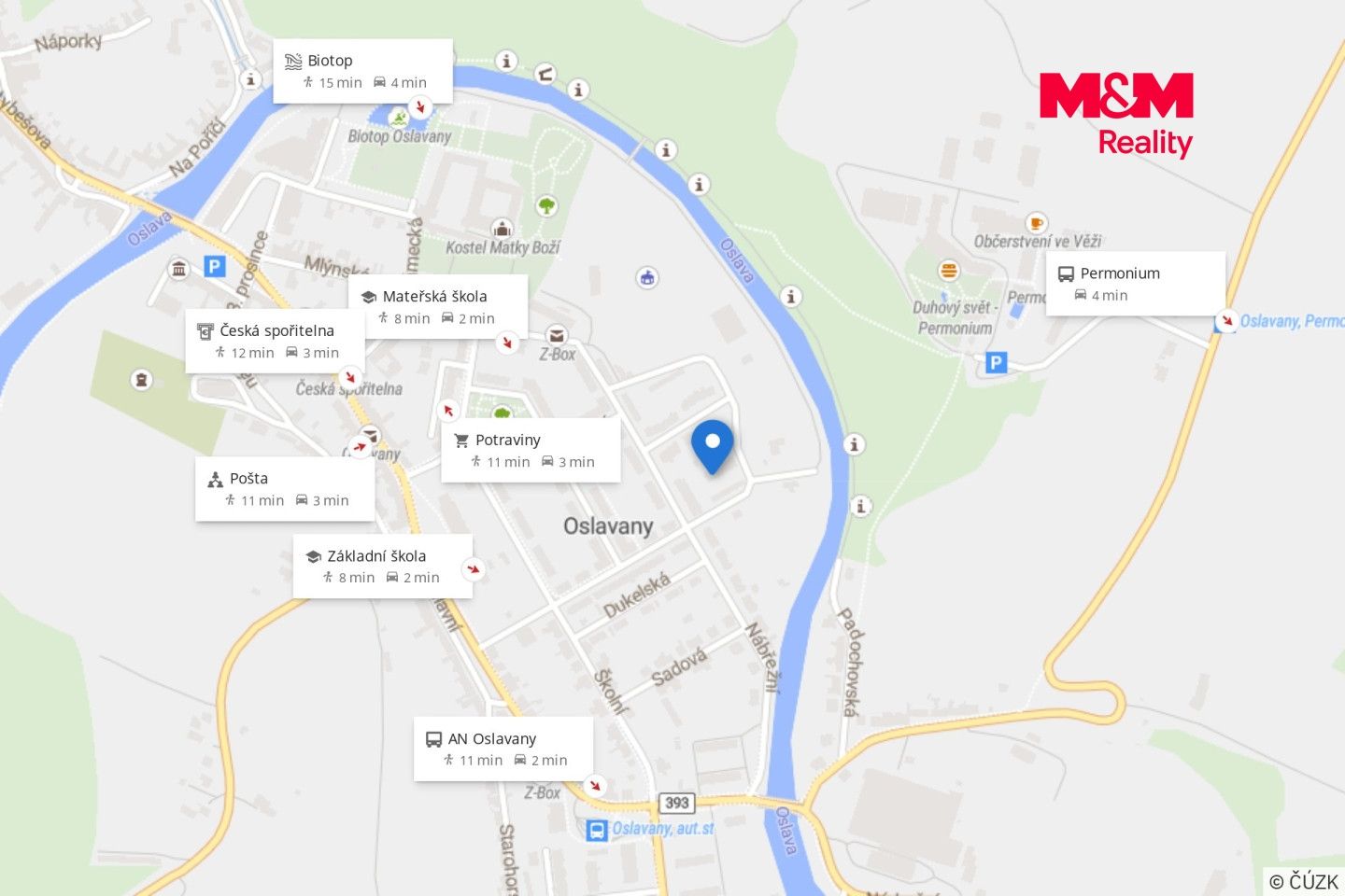 Prodej, Byt 2+1, 50 m², Oslavany, Nábřežní, Oslavany – náhled fotky 23