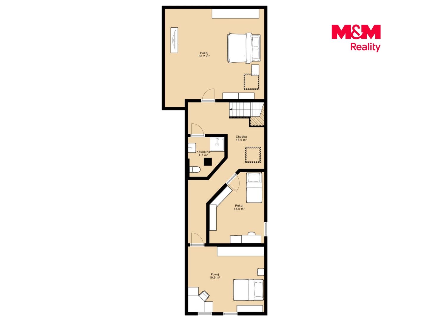 Prodej, Rodinný dům, 180 m², Lužnice, Lužnice – náhled fotky 29