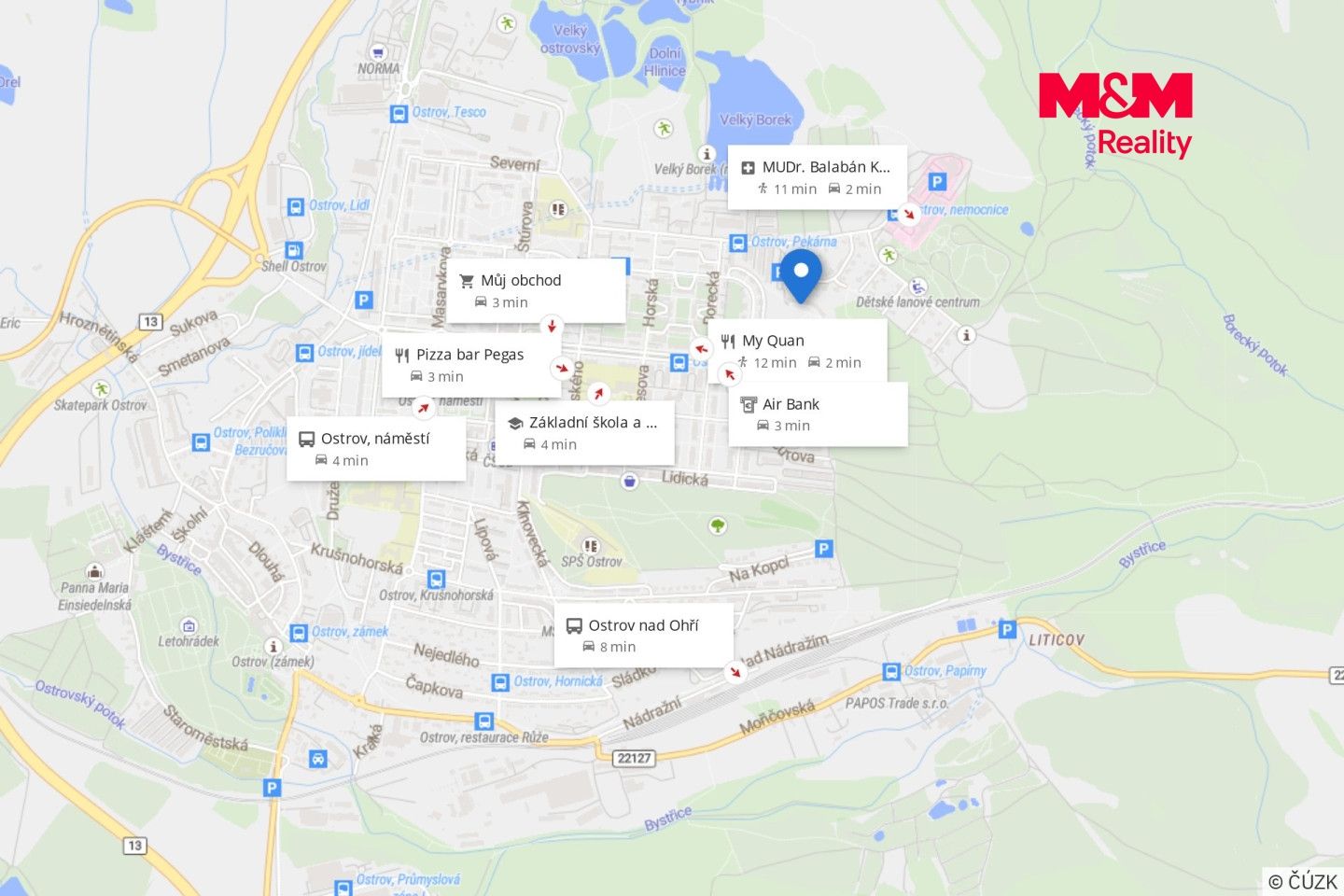 Prodej, Byt 2+kk, 56 m², Ostrov, Hlavní třída, Ostrov – náhled fotky 9