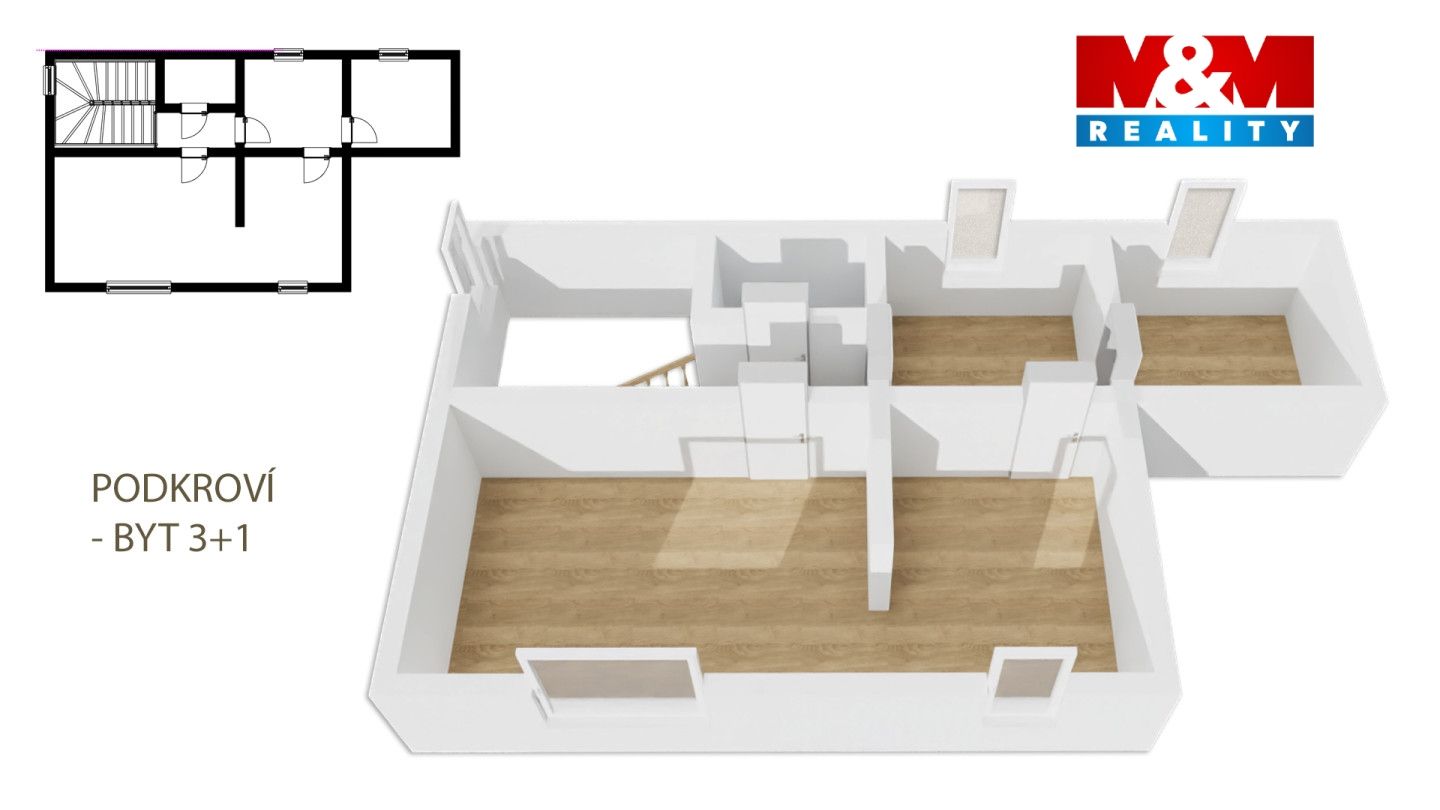Prodej, Rodinný dům, 203 m², Hostivice, Prostřední, Hostivice – náhled fotky 12