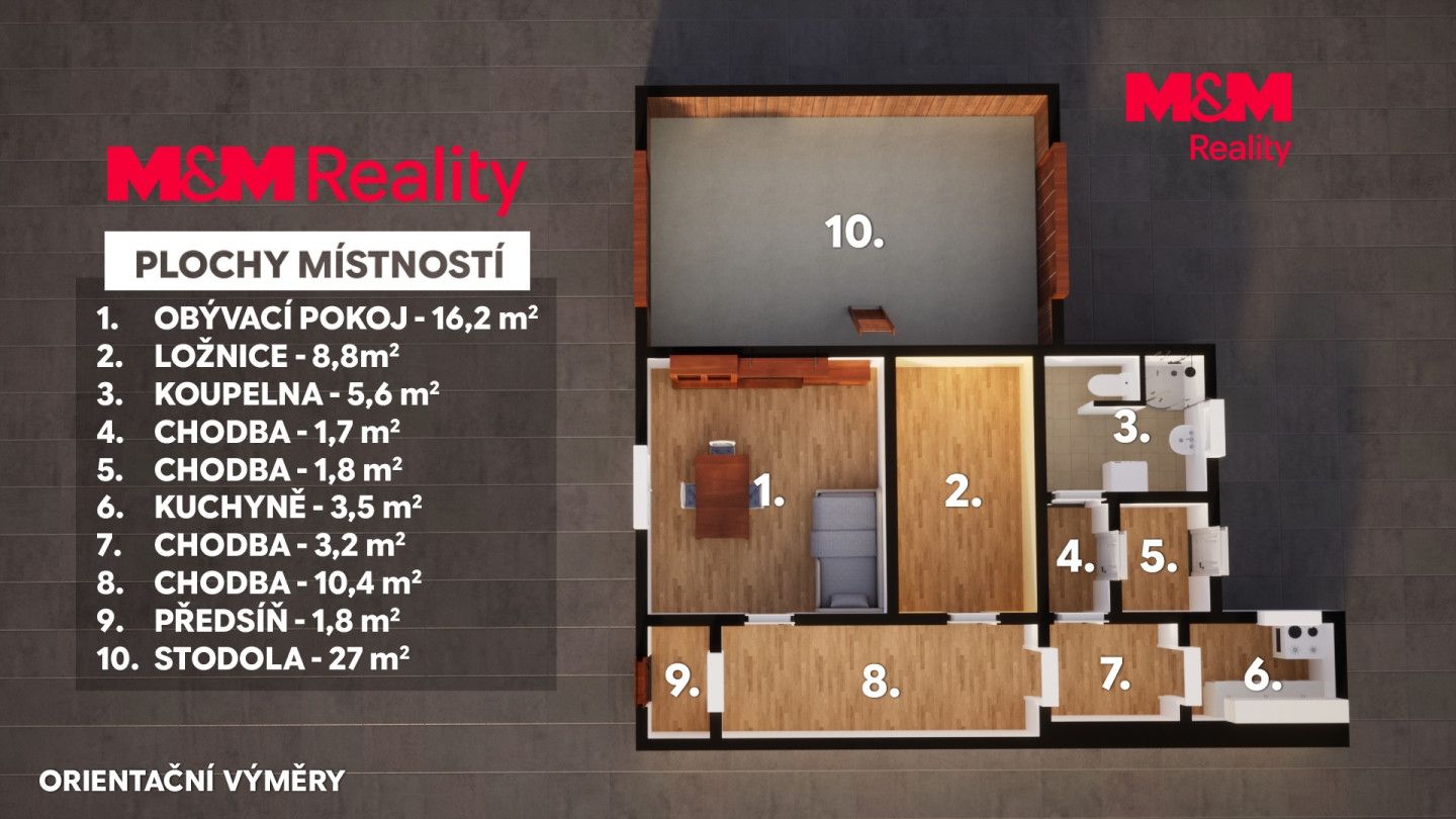 Prodej, Rodinný dům, 50 m², Rožďalovice, Boleslavská, Rožďalovice – náhled fotky 16