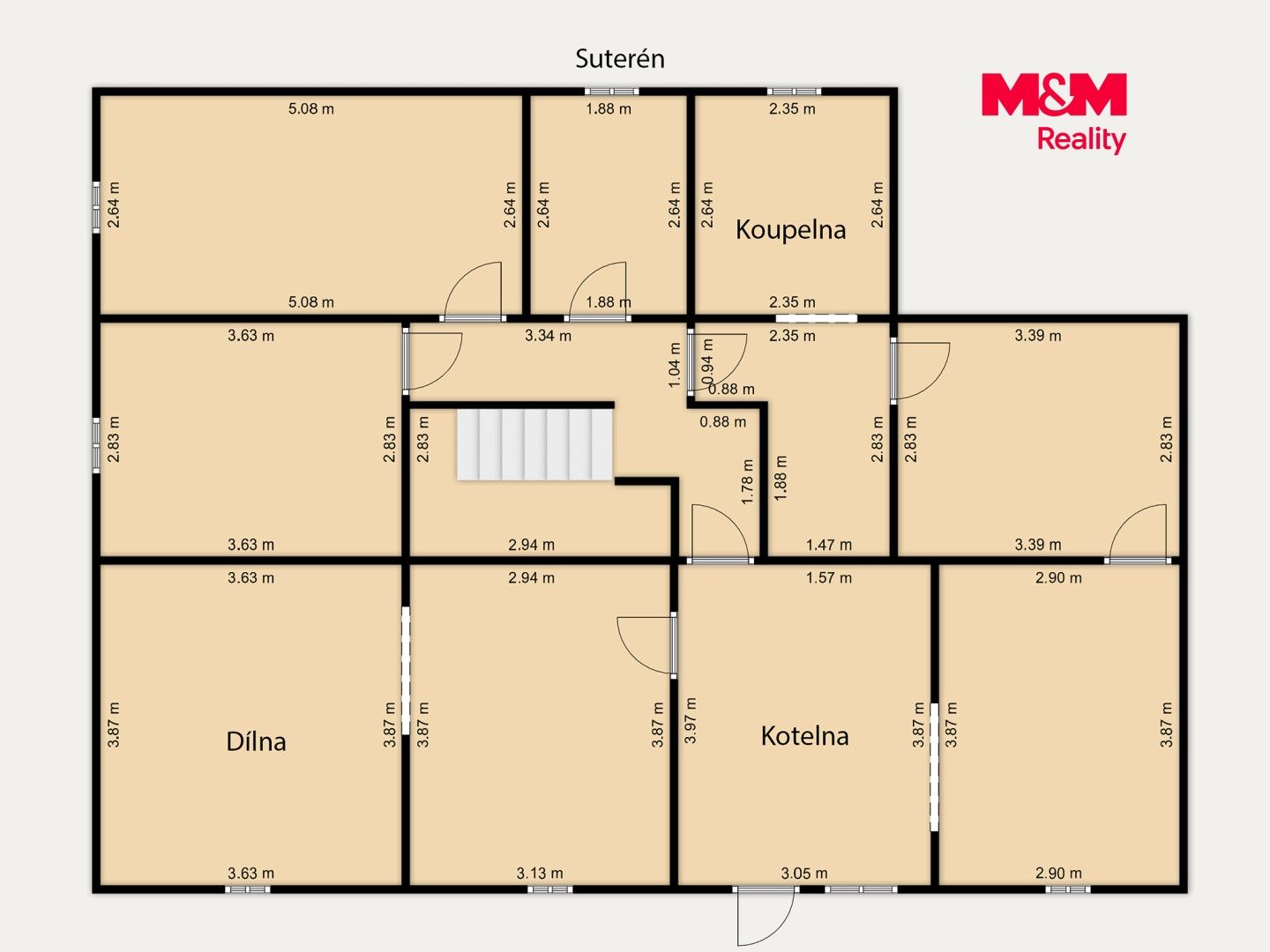 Prodej, Rodinný dům, 294 m², Březová, Gen. Svobody, Březová – náhled fotky 49