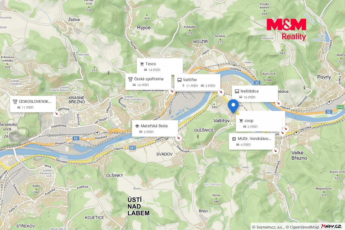 Pronájem, Byt 1+1, 47 m², Velké Březno, Velké Březno – náhled fotky 11