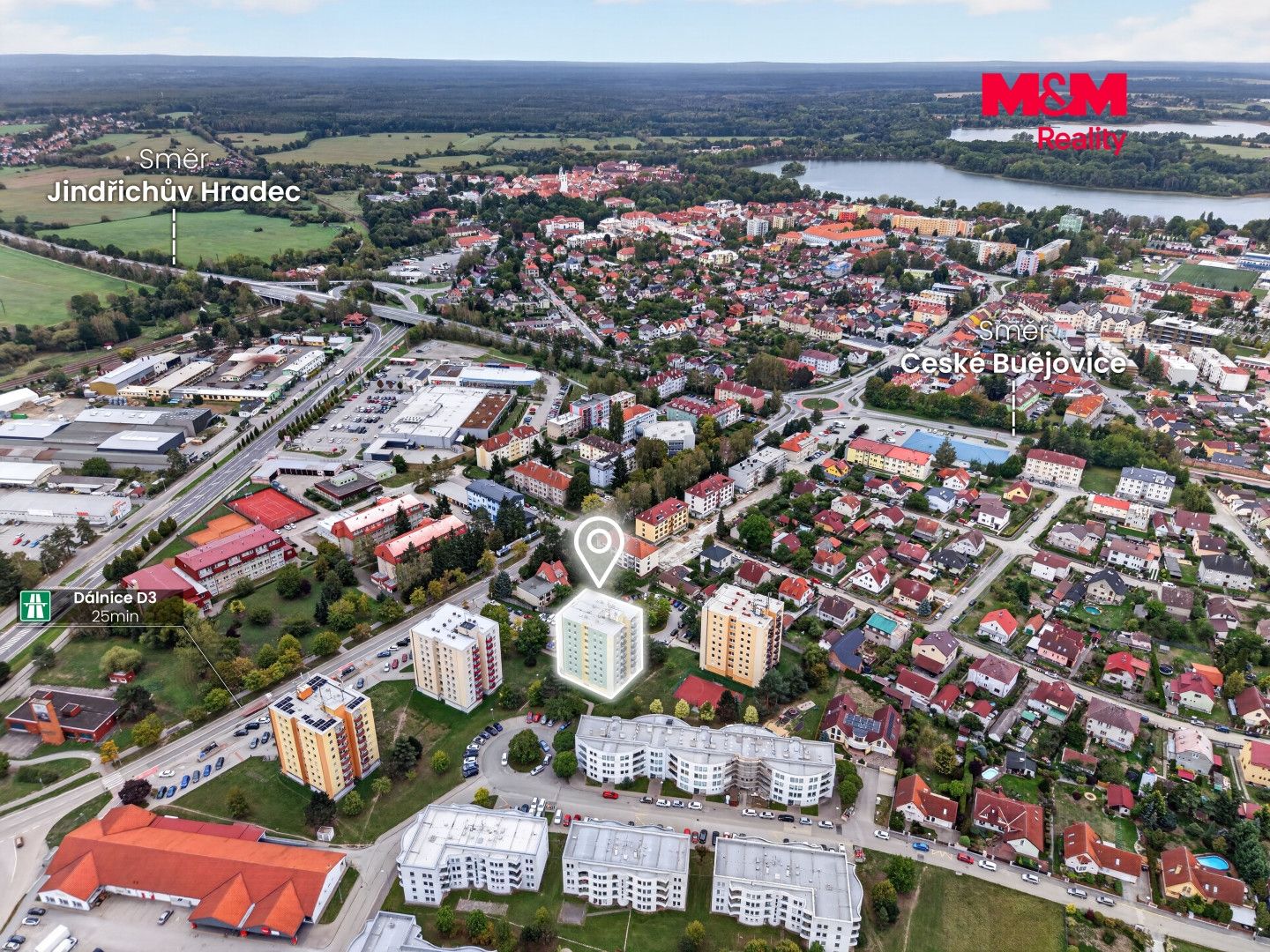 Prodej, Byt 1+kk, 30 m², Třeboň, Táboritská, Třeboň – náhled fotky 7