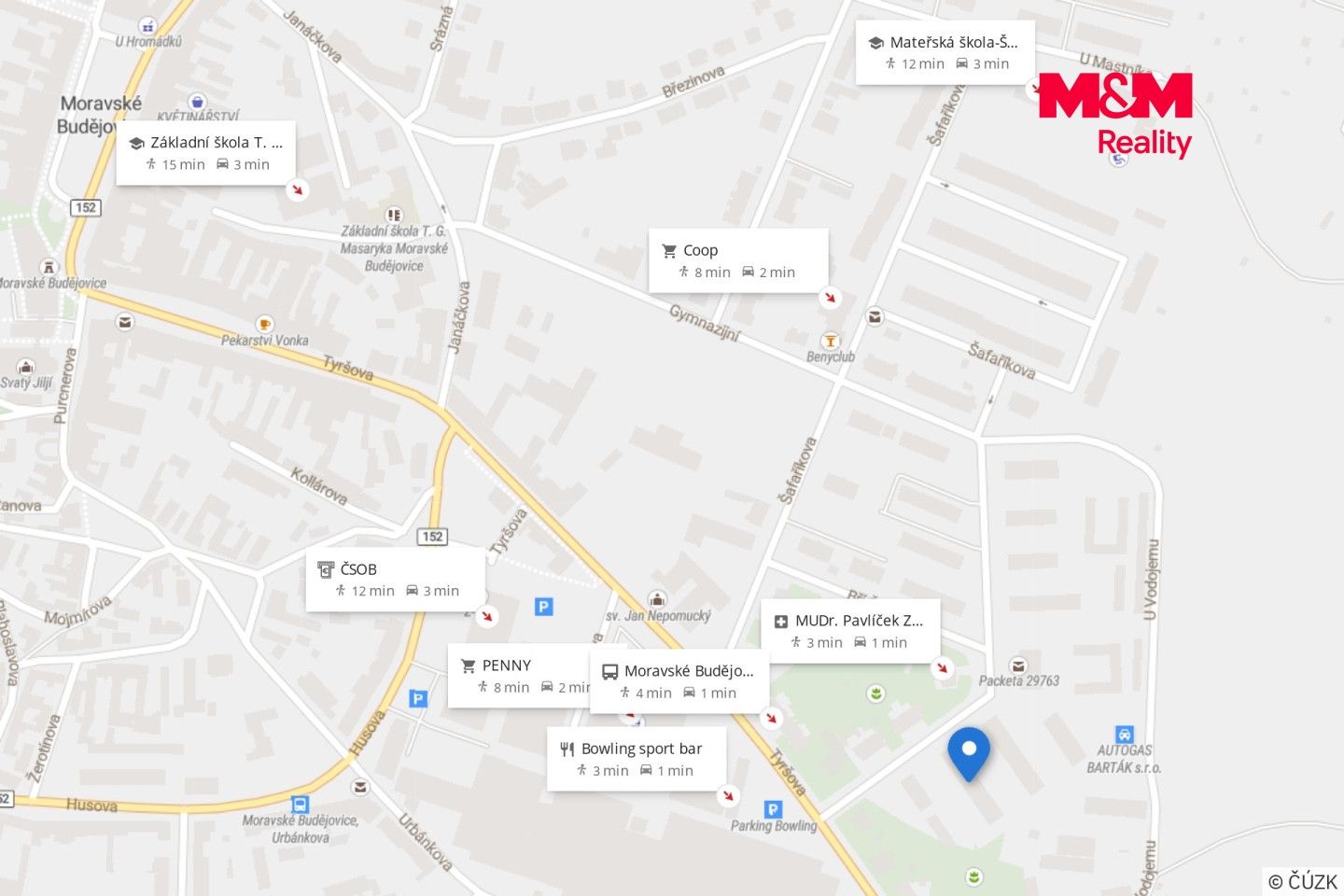 Pronájem, Byt 3+kk, 69 m², Moravské Budějovice, Myslbekova, Moravské Budějovice – náhled fotky 9