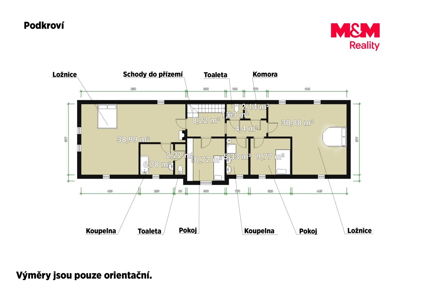 Prodej, Rodinný dům, 102 m², Kladruby, Kladruby – náhled fotky 8
