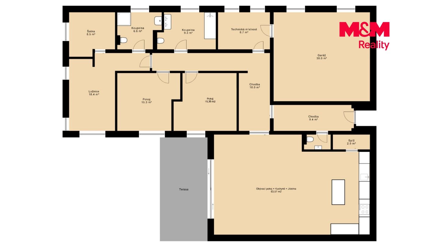 Prodej, Rodinný dům, 216 m², Frymburk, Frymburk – náhled fotky 36