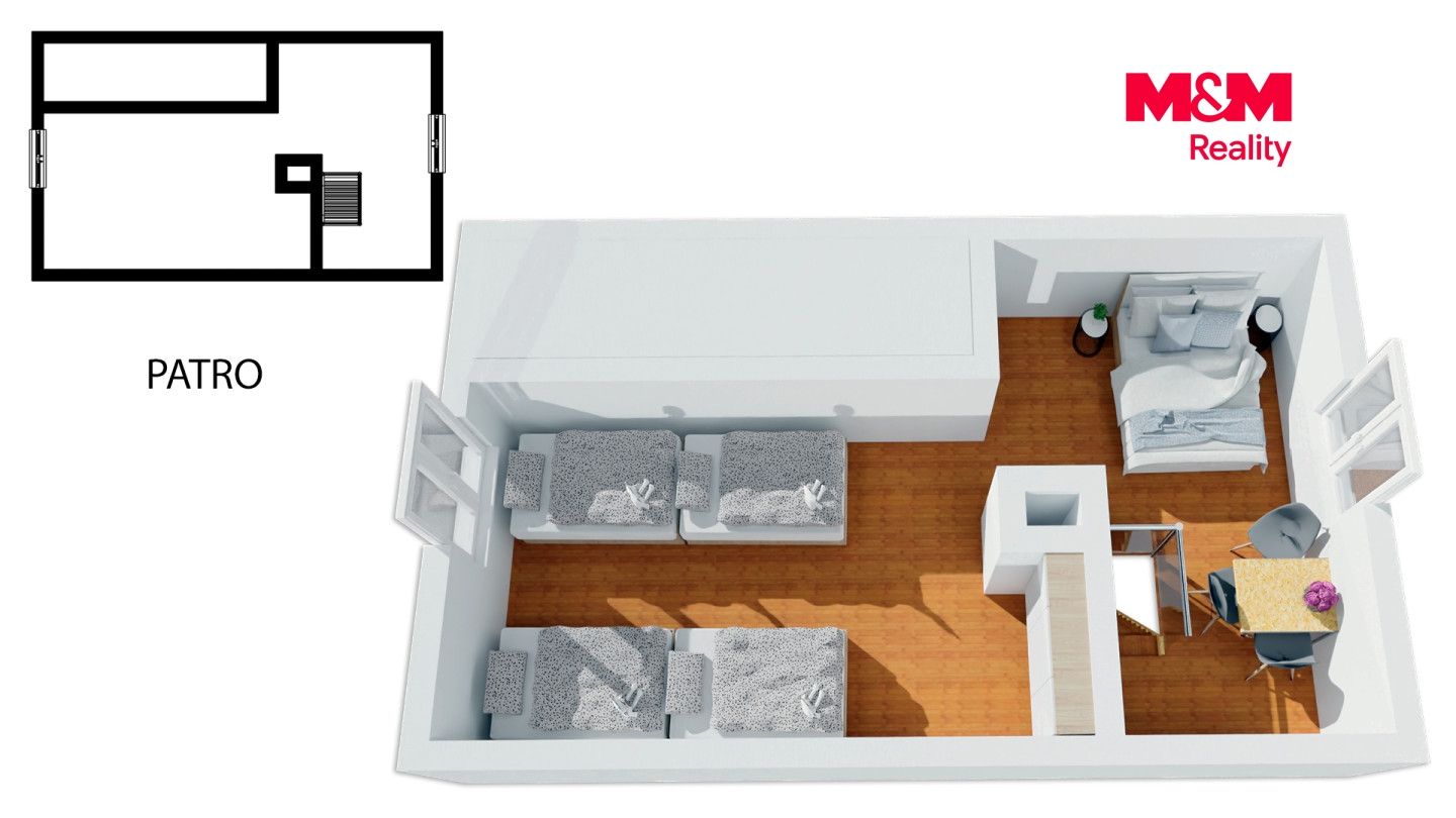 Prodej, Chata, 77 m², Měděnec, Měděnec – náhled fotky 11