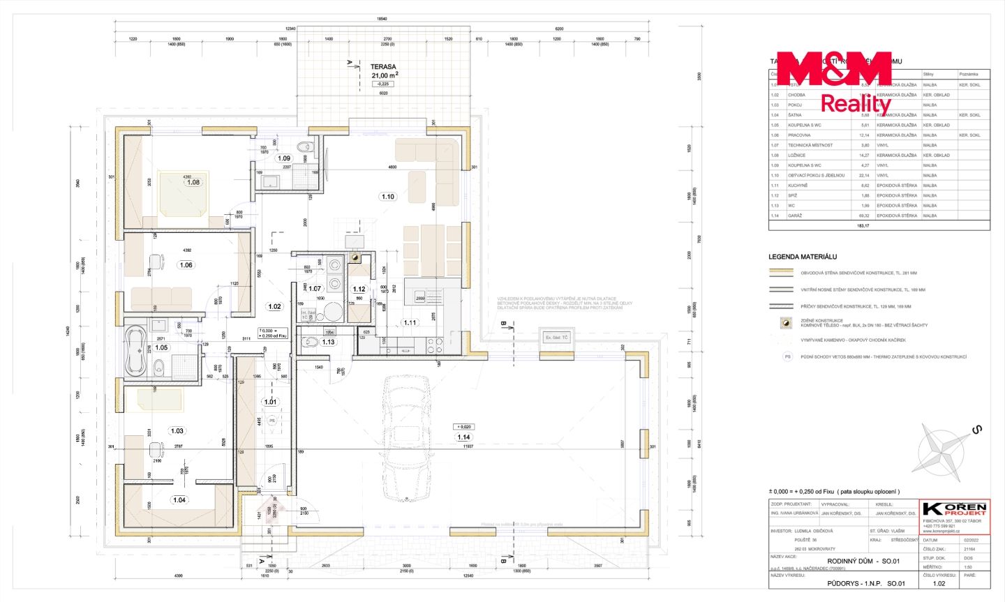 Pronájem, Rodinný dům, 113 m², Načeradec, Vožická, Načeradec – náhled fotky 17