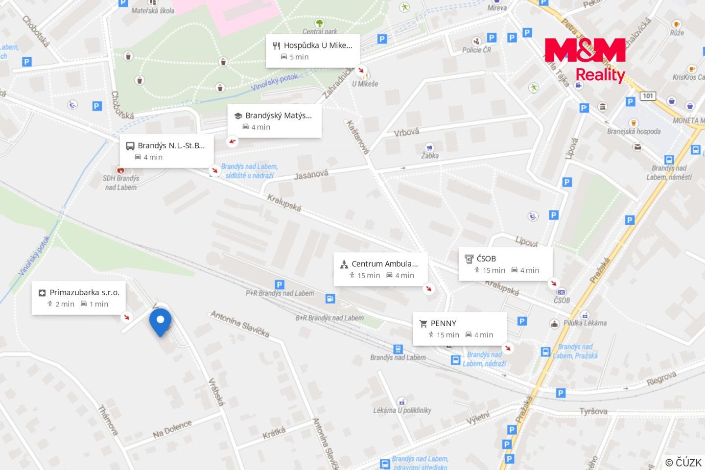 Prodej, Byt 1+kk, 30 m², Brandýs nad Labem-Stará Boleslav, Vrábská, Brandýs nad Labem-Stará Boleslav – náhled fotky 21