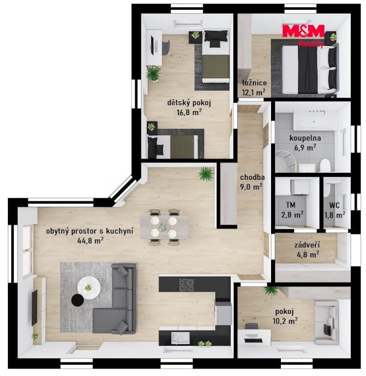 Prodej, Rodinný dům, 109 m², Krušovice, Krušovice – náhled fotky 16