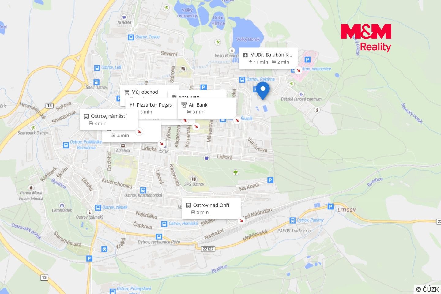 Prodej, Byt 2+kk, 56 m², Ostrov, Hlavní třída, Ostrov – náhled fotky 8