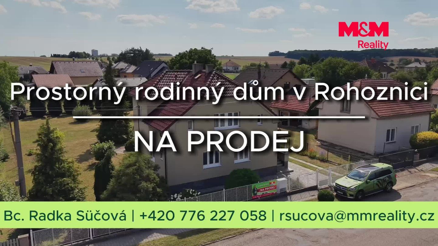 Prodej, Rodinný dům, Rohoznice