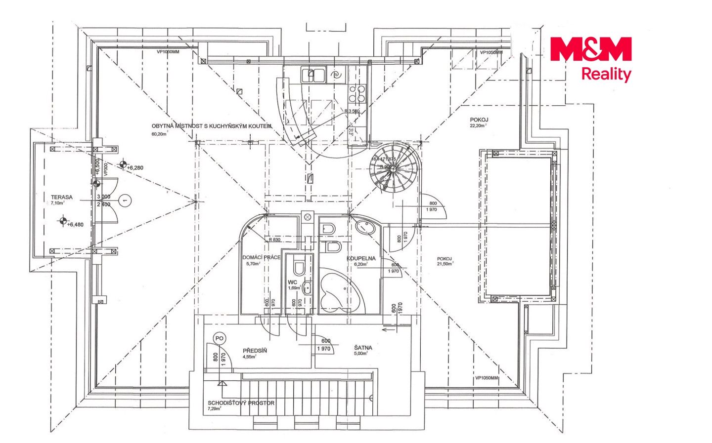 Prodej, Byt 4+kk, 180 m², Luhačovice, Masarykova, Luhačovice – náhled fotky 19