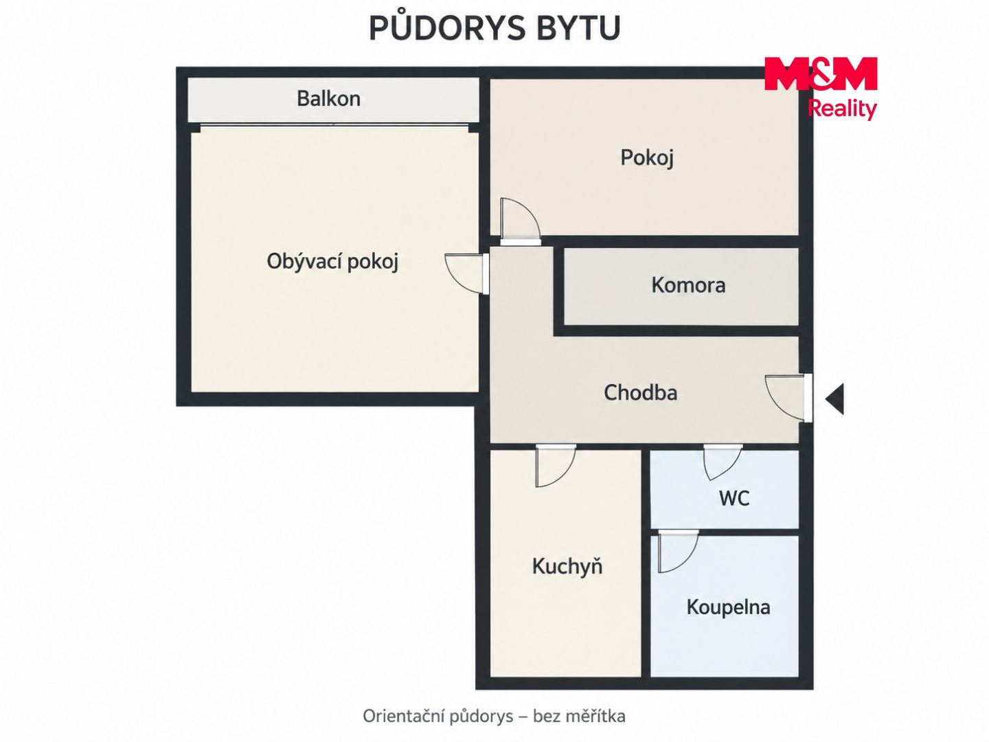 Prodej, Byt 2+1, 58 m², Ústí nad Labem, Maková, Ústí nad Labem – náhled fotky 14