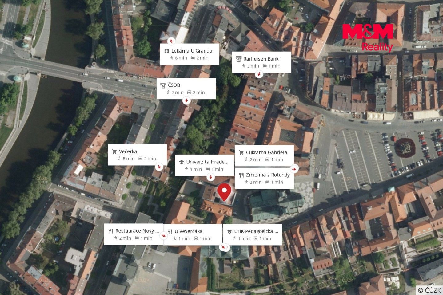 Pronájem, Byt 3+kk, 50 m², Hradec Králové, náměstí Jana Pavla II., Hradec Králové – náhled fotky 13