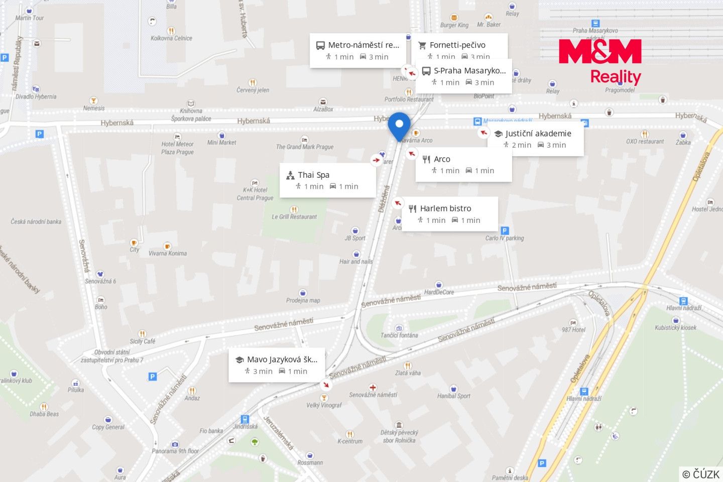 Pronájem, Byt 2+kk, 49 m², Praha, Dlážděná, Praha – náhled fotky 13