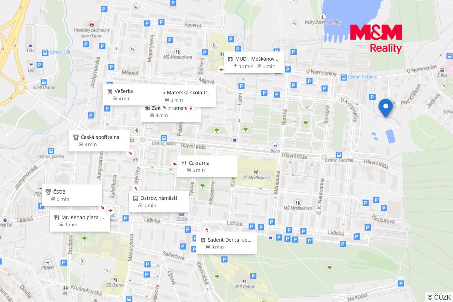 Prodej, Byt 3+kk, 81 m², Ostrov, Hlavní třída, Ostrov – náhled fotky 8