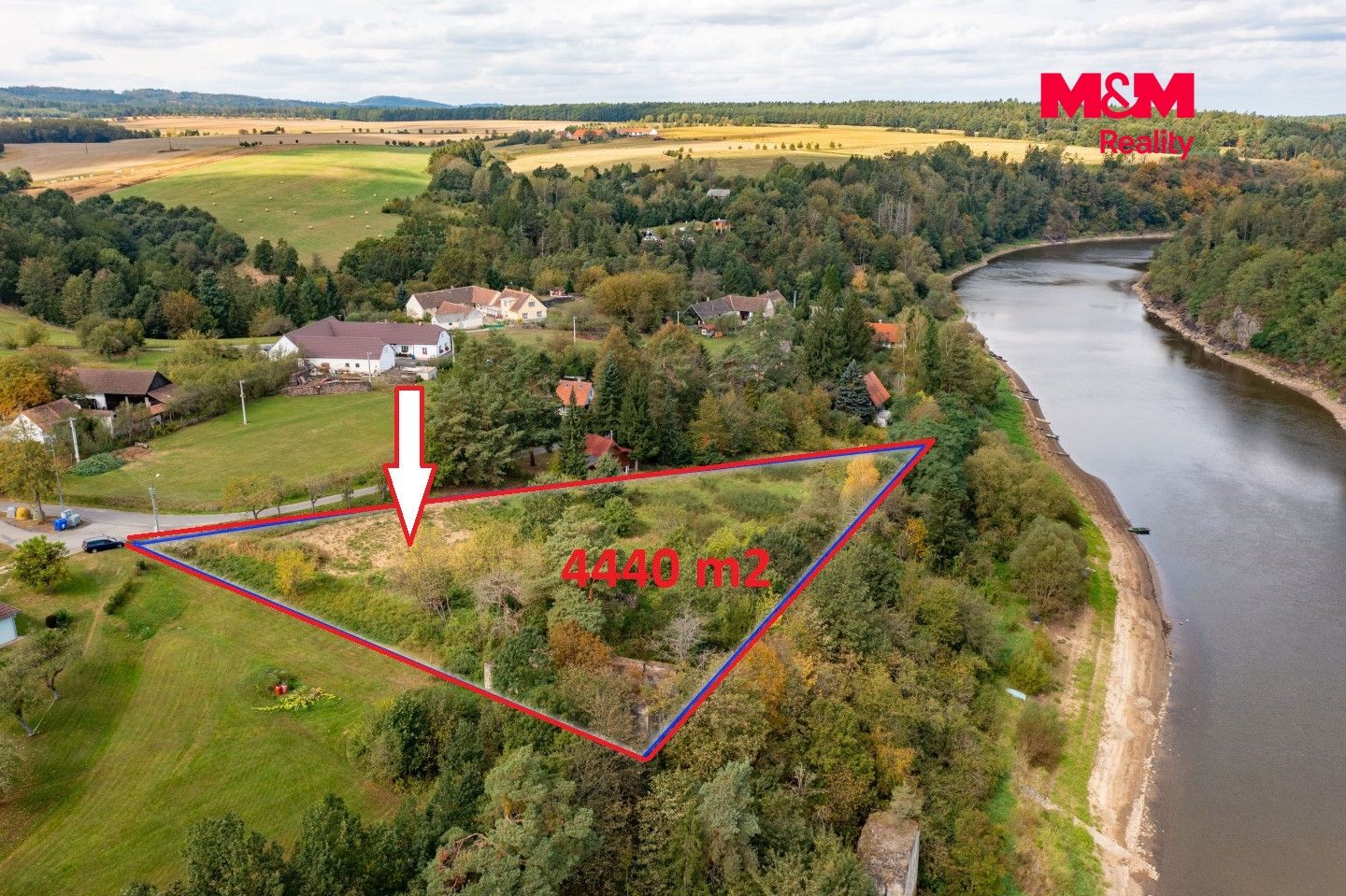 Prodej, Pozemek k bydlení, Albrechtice nad Vltavou